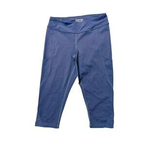 Patagonia Women’s Crop Leggings w/ Pockets – Size Small – Blue (Style 82930)